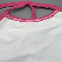 Segunda Selección - Malla NUEVA Talle 2 (12-18 meses) rosa diseño tribal blanco verde marrón rosa - tienda online