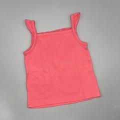 Segunda Selección - Remera Carters Talle 3 meses algodón fucsia puntilla en internet