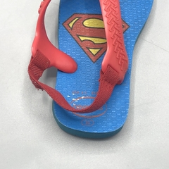 Segunda Selección - Ojotas Havaianas Talle 20 BR (13cm suela) azul - superman - comprar online