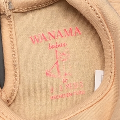 Enterito Wanama Talle 0-3 meses algodón rosa claro corazoncito bordado brillo - Baby Back Sale SAS