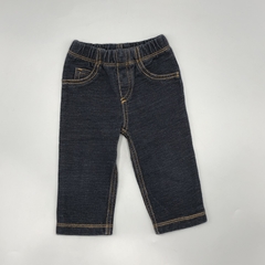 Jogging Carters Talle 6 meses algodón simil jean azul oscuro (33 cm largo)