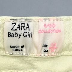 Segunda Selección - Jegging Zara Talle 3-6 meses gabardina elastizada verde lima claro (34 cm largo) - Baby Back Sale SAS