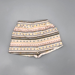 Short Talle 12 meses algodón rosa diseño tribal gris mostaza en internet