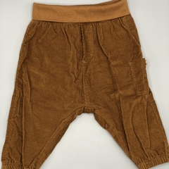 Pantalón HyM Talle 4-6 meses corderoy fino marrón (35 cm largo) - comprar online