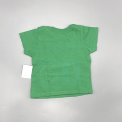 Remera Minimimo Talle 3-6 meses algodón verde estampa MIN 02 multicolor formas en internet