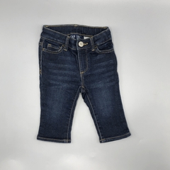 Jeans Baby GAP Talle 6-12 meses azul oscuro Skinny fit (35 cm largo)