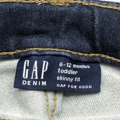 Jeans Baby GAP Talle 6-12 meses azul oscuro Skinny fit (35 cm largo) - Baby Back Sale SAS