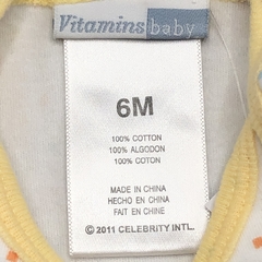 Body Vitamins baby Talle 6 meses algodón blanco lunares multicolor - Baby Back Sale SAS