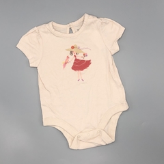 Body Baby GAP Talle 3-6 meses rosa vuelo nena vestido rojo