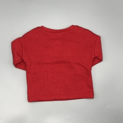Buzo Carters Talle 3 meses algodón rojo volados (con frisa) en internet
