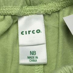 Short Circo Talle NB (0 meses) algodón verde claro - Baby Back Sale SAS