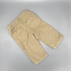 Pantalón Yamp Talle 9 meses corderoy beige interior algodón (42 cm largo) en internet