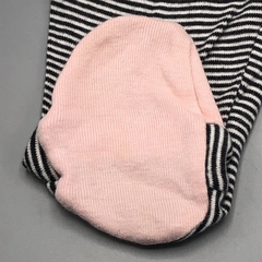 Imagen de Segunda Selección - Ranita Carters Talle 6 meses algodón rayas gatitos rosa (37 cm largo)