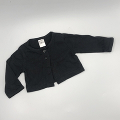 Saco Carters Talle 3 meses negro liso - tela liviana como remera