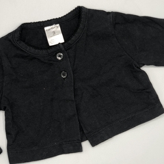Saco Carters Talle 3 meses negro liso - tela liviana como remera - comprar online