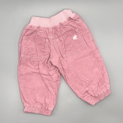 Pantalón Baby Cottons Talle 6 meses corderoy rosa - Largo 34cm en internet