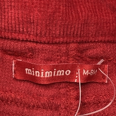 Pantalón Minimimo Talle M (6-9 meses) corderoy rojo (36 cm largo) - Baby Back Sale SAS