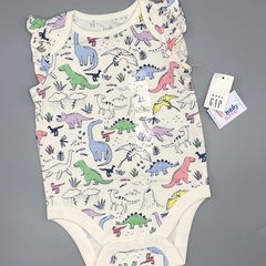 Body Baby GAP Talle 3-6 meses algodón color crudo dinos multicolor - comprar online