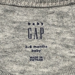 Body Baby GAP Talle 3-6 meses algodón gris cangrejo - Baby Back Sale SAS