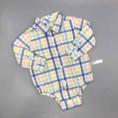 Camisa body Baby GAP Talle 18-24 meses cuadrillé colores