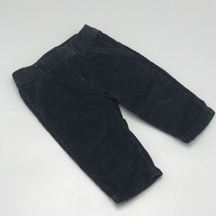 Pantalón Carters Talle NB (0 meses) corderoy negro (28 cm largo) - comprar online