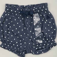 Short Baby GAP Talle 0-3 meses algodón azul lunares funces - comprar online