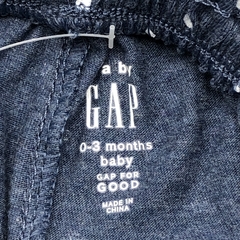 Short Baby GAP Talle 0-3 meses algodón azul lunares funces - Baby Back Sale SAS