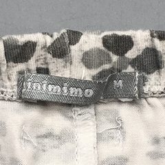 Segunda Selección - Legging Minimimo Talle M (6-9 meses) algodón gris claro animal print (33 cm largo) - Baby Back Sale SAS