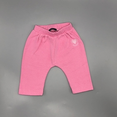 Segunda Selección - Jogging Minimimo Talle S (3-6 meses) algodón rosa corazón(con frisa -32 cm largo)