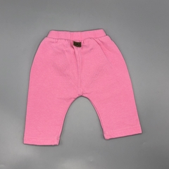 Segunda Selección - Jogging Minimimo Talle S (3-6 meses) algodón rosa corazón(con frisa -32 cm largo) en internet