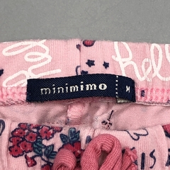 Segunda Selección - Legging Minimimo Talle M (6-9 meses) algodón rosa multiple estampa (37 cm largo) - Baby Back Sale SAS