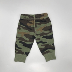 Jogging Baby GAP Talle 3 meses algodón camuflado verde militar (28 cm largo-con frisa) en internet