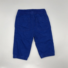 Segunda Selección - Pantalón Baby GAP Talle 3-6 meses gabardina azul (34 cm largo) en internet