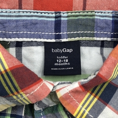 Camisa GAP - Talle 12-18 meses - SEGUNDA SELECCIÓN - Baby Back Sale SAS