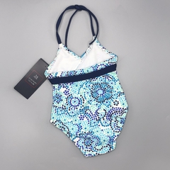 Malla NUEVA Tommy Hilfiger Talle 3-6 meses enteriza - celeste azul en internet