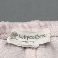 Ranita Baby Cottons Talle NB 0 meses plush rosa (27 cm largo) - Baby Back Sale SAS
