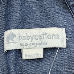 Jumper short Baby Cottons Talle 6 meses jean azul - Baby Back Sale SAS
