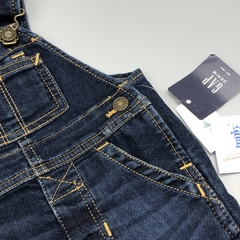 Segunda Selección - Jumper pantalón Baby GAP Talle 3-6 meses jean azul costura marrón - comprar online