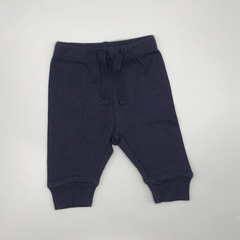 Legging Baby GAP Talle 0-3 meses algodón azul oscuro liso (25 cm alrgo)