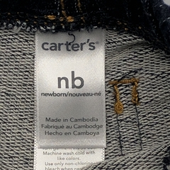 Legging Carters Talle NB (0 meses) simil jeans azul oscuro (26 cm largo) -1 - Baby Back Sale SAS