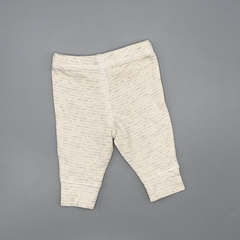 Segunda Selección - Legging Carters Talle Prematuro algodón rayas beige gris nubecitas (23 cm largo) en internet