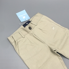 Pantalón NUEVO Baby Cottons Talle 6 meses gabardina beige (39 cm largo) - comprar online