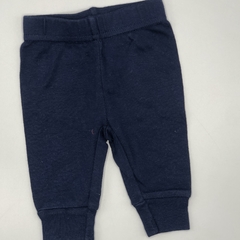 Legging Carters Talle NB (0 meses) algodón azul oscuro liso (26,5 cm largo) - comprar online