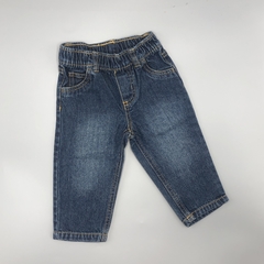 Jeans Carters Talle 9 meses recto - cintura elastizada - Largo 38cm