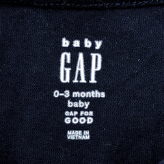 Body Baby GAP Talle 0-3 meses azul oscuor bolsillo osito - Baby Back Sale SAS