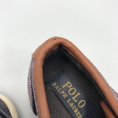 Segunda Selección - Zapatillas Polo Ralph Lauren Talle 22 EUR (16 cm largo) bordeaux oscuro con abrojo en internet