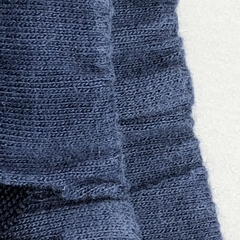Segunda Selección - Jogging Minimimo Talle XS (0-3 meses) algodón azul oscuro cordon lineas blancas (27 cm largo) - Baby Back Sale SAS