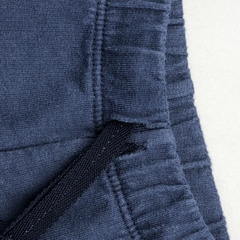 Segunda Selección - Jogging Minimimo Talle XS (0-3 meses) algodón azul oscuro cordon lineas blancas (27 cm largo) - tienda online