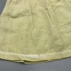 Segunda Selección - Vestido Le Cocon Talle 3-6 meses algodón combinado fibrana batick verde blanco - tienda online