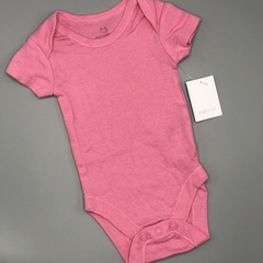 Body Early Days Talle RN (0 meses) algodón rosa liso - comprar online